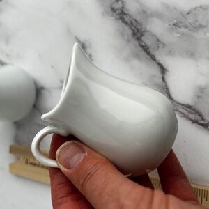 3 inch mini white pitcher